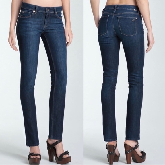 DL1961 Denim Angel Mid Rise Skinny Ankle Jeans Size 27 - Picture 2 of 9